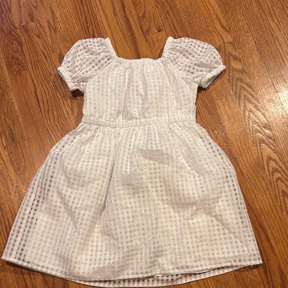 Crewcuts Girls' Puff-Sleeve Spring Dress